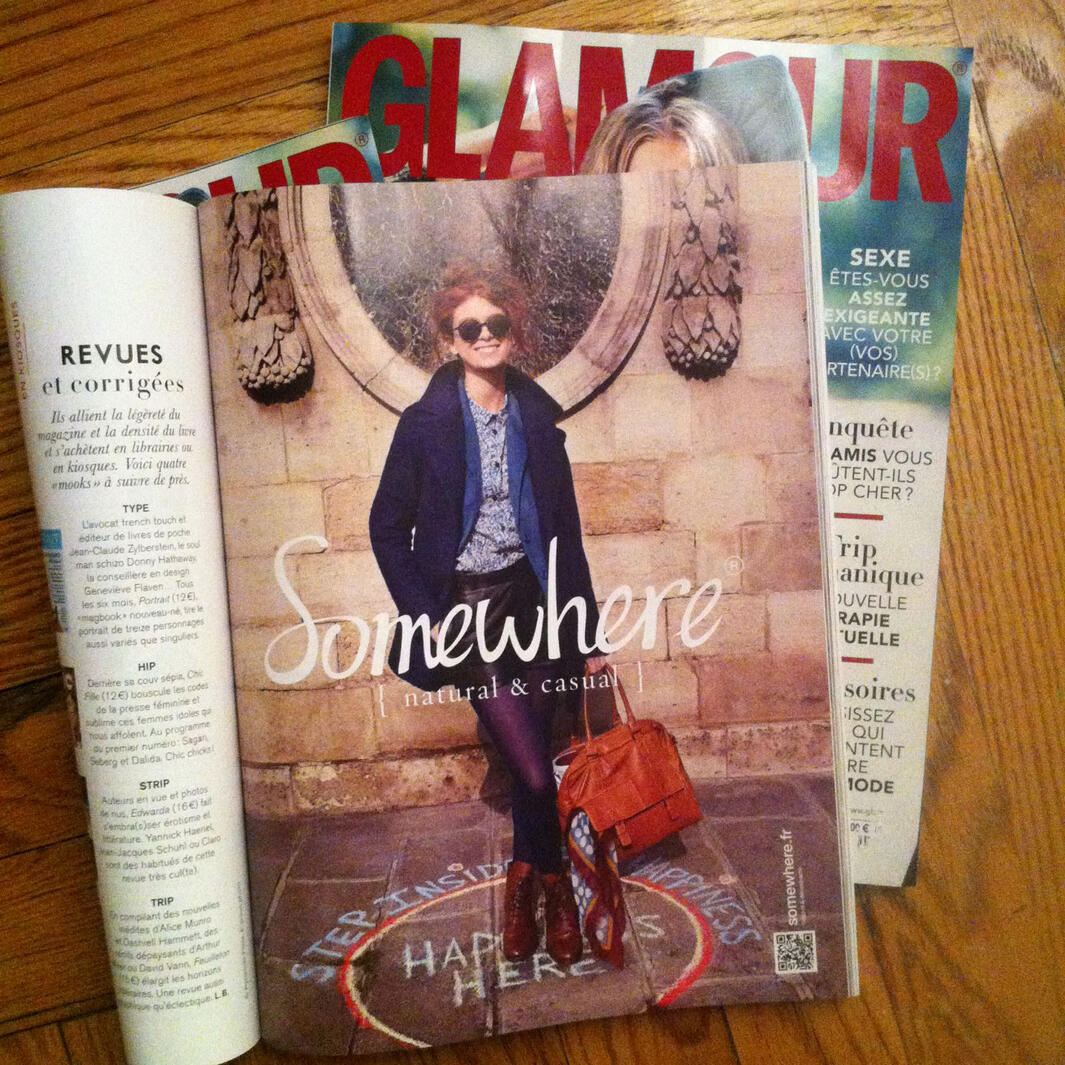 Happiness Here in Glamour Magazine