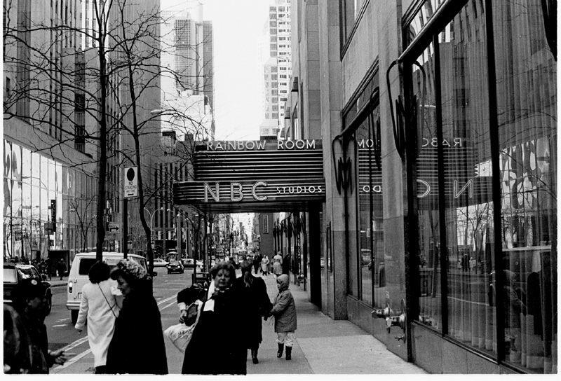 New York City NBC 1986, Ink pigment on Archival Rag Paper. 11x17 in.